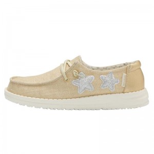 Zapatos Hey Dude Wendy Youth Girls Niños Doradas 2SRZ17CY
