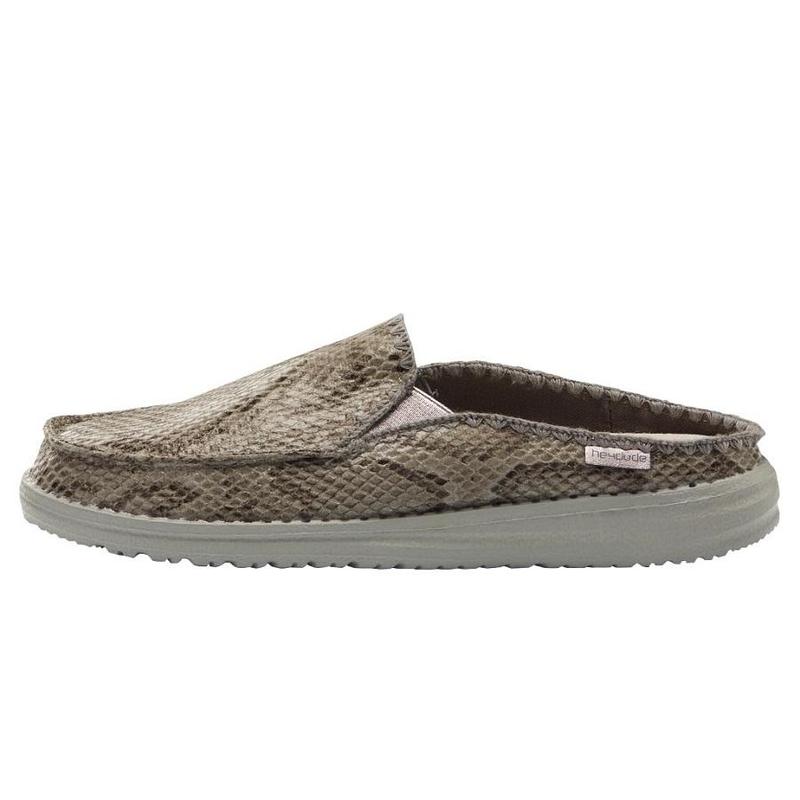 Zapatillas Sin Cordones Hey Dude Lexi Animal Mujer Leopardo Negras UR326R98
