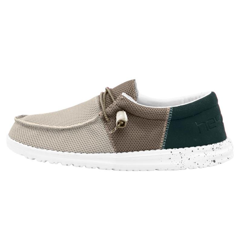 Zapatos Hey Dude Wally Sox Tri-Tone Hombre Marrones LPLSTPL6