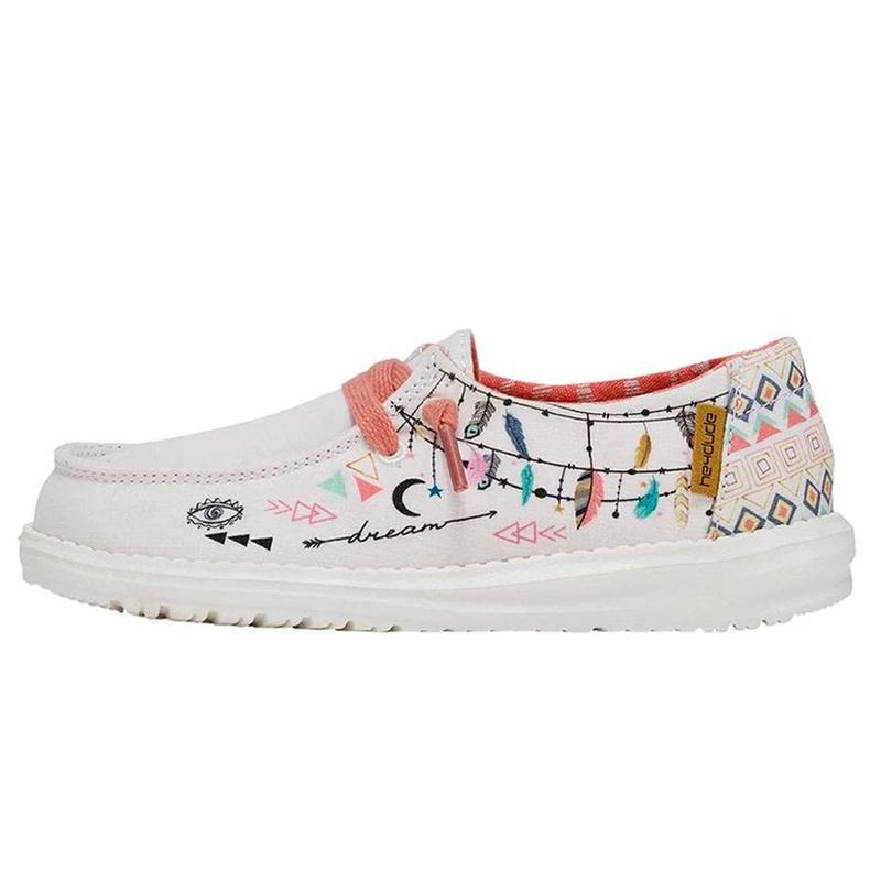 Zapatos Hey Dude Wendy Youth Doodle Girls Niños Multicolor QD4QFU9P
