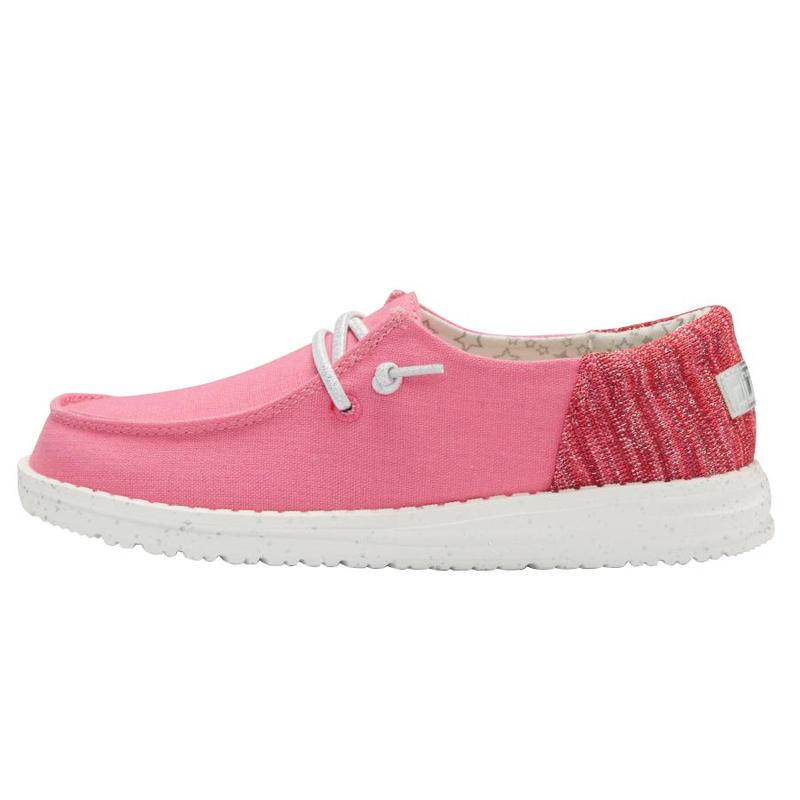 Zapatos Hey Dude Wendy Youth Funk Girls Niños Fucsia J6HJ48Q3